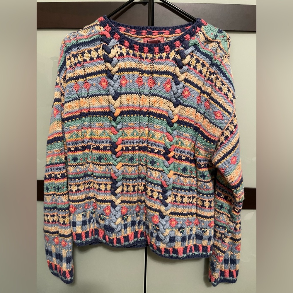 Vintage Cable Knit Sweater